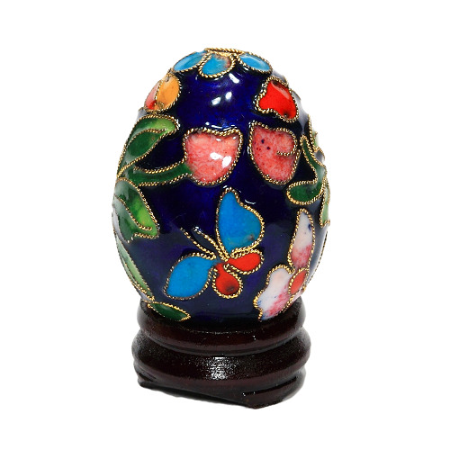 Ei S, Osterei, Deko, Cloisonne Emaille, 0463